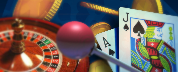 Casinospel - spel kort / roulette